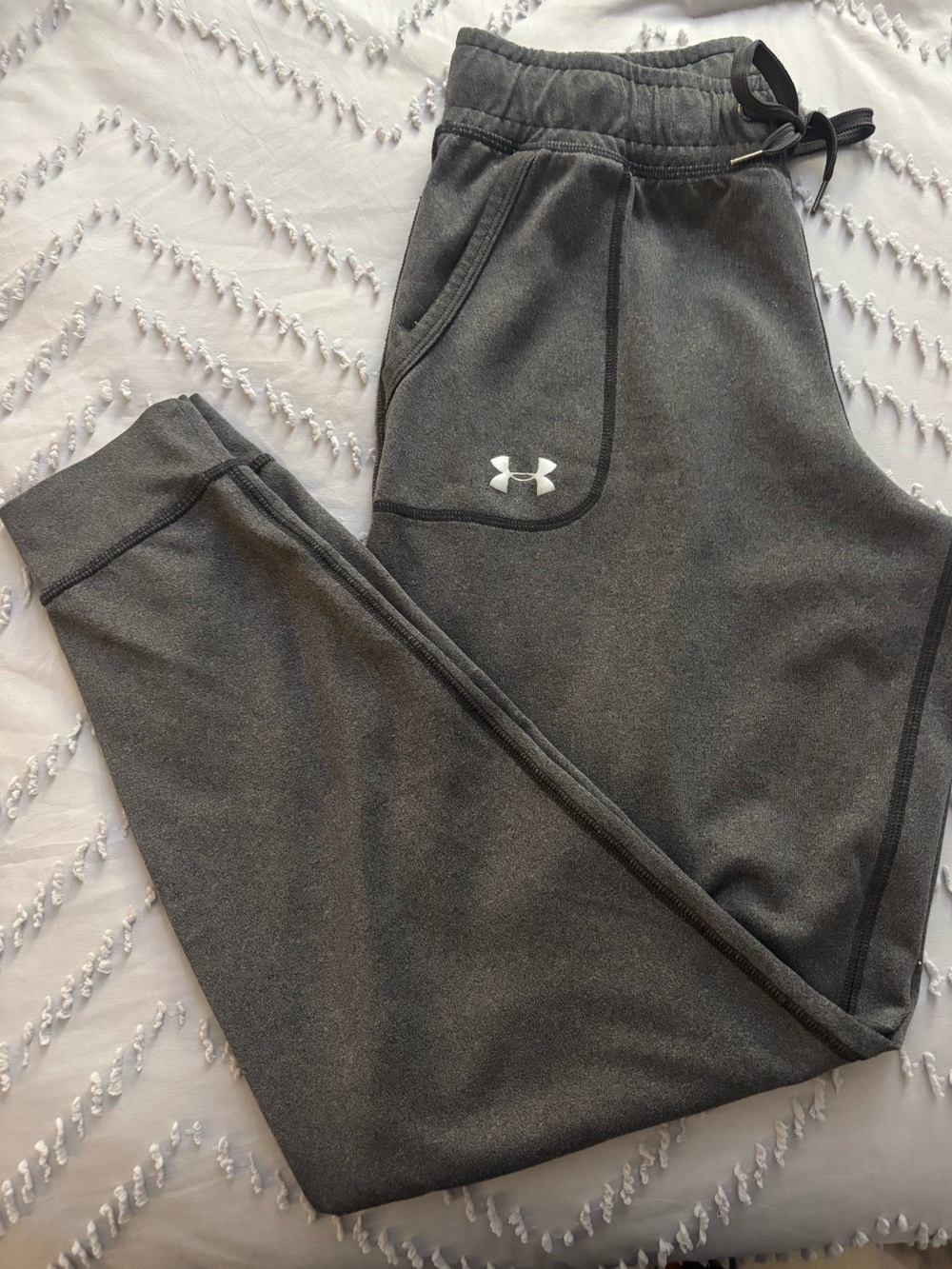 Under Armour Charcoal Women's Athletic Joggers